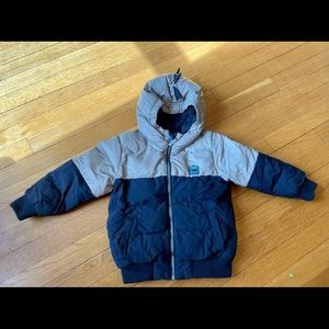 Dinasour warm jacket for toddler boy 2-3T